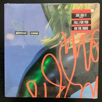 GLAMOUR CAMP-SHE DID IT-ORIGINAL 1989 EMI E1-48685 VINYL-PROMO-SEALED - Image 1 of 2