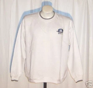 Sweat Shirt White By Jerzees-50/50 Cotton-polyester - Picture 1 of 1