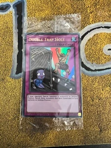 Yugioh SELLADO Doble Trampa Agujero LART-EN067 ¡Ultra Raro Edición Limitada!! - Imagen 1 de 2