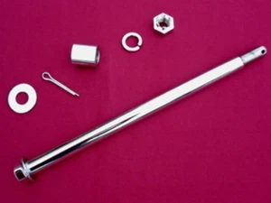 KIT EJE TRASERO Y HERRAJES PARA HARLEY FLT FLHT FLHR 1980-99 - Imagen 1 de 3