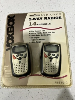 Audiovox FR530 双向收音机 14 频道 — 第 1/4 张图片