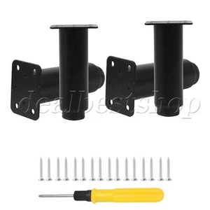 8x Furniture Legs 4.72" to 8.66" Adjustable Height for Cabinet Couch - Picture 1 of 9