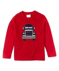 ❤ HANNA ANDERSSON boys applique truck shirt NEW 150 long sleeve 12 FREESHIP - Picture 1 of 24