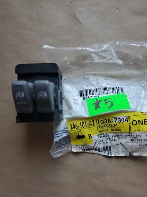 Conjunto de interruptor de ventana lateral Pontiac Montana GM 10387304 2000-05 NUEVO OEM Foto 1 de 4