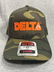 Delta Cannabis Drink Hat Camo New - SnapBack Rare Delta9 SnapBack Promo Hat - Bild 1 von 4