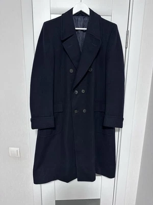 Yves Saint Laurent Double Trench Coat Wool Cashmere Size 50 Mens YSL - Image 1 of 4