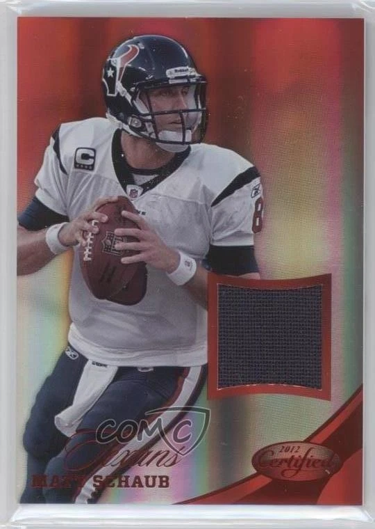 2012 Certified Materials Mirror Red /80 Matt Schaub #36 - Image 1 of 2