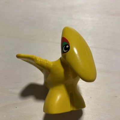 Figura Jurásica Prehistórica De Colección Lego Duplo PTERODÁCTILO Pájaro Amarillo Dinosaurio Foto 1 de 4