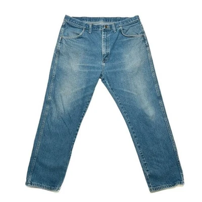 Rustler Jeans Vintage  Jeans Medium Wash Denim Relaxed Leg Blue Classic Retro  - Image 1 of 4