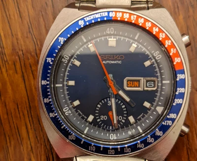 Seiko 5 Sports Blue Men's Watch - 6139-6000 - Image 1 of 2