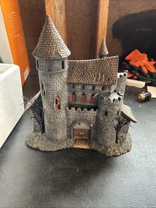 DEPT 56 Draculas Schloss Bela Lugosi Hot Classics Halloween inklusive Figur - Bild 1 von 3