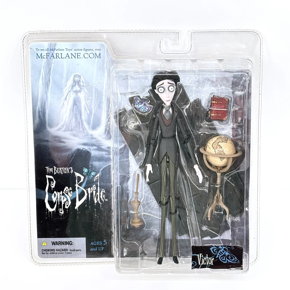 Corpse Bride McFarlane Toys Series 1 Victor Action Figure 2005 Tim Burton