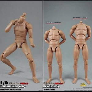 1/6 COOMODEL COO Narrow Shoulder Male Figure BD001 BD002 Mannequin Ver 2.0 Toys - Picture 1 of 12