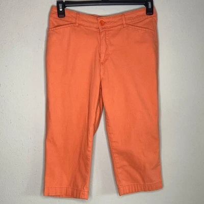 St. John's Bay Women's Size 12 Coral Capri Pants - Image 1 of 4