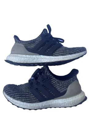 ADIDAS Size 6.5Y Ultra boost Boys Gold Black Running Shoes Kids - Image 1 of 4