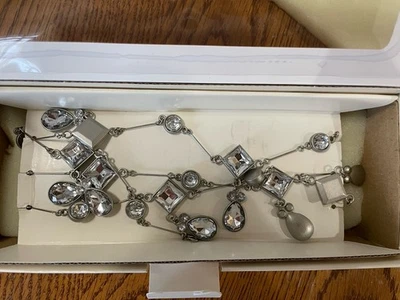 Guirnalda con joyas Pottery Barn árbol de Navidad transparente 6 pies Foto 1 de 4