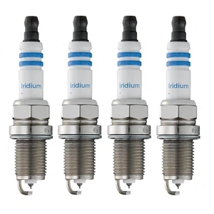 4 pc Bosch Double Iridium Spark Plugs for 1996-1998 Chrysler Sebring 2.4L L4 jp - Picture 1 of 5