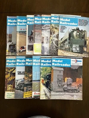 MODEL RAILROADER Magazine Lot 1970s Various Months Vintage Trains Collectors - Image 1 of 4
