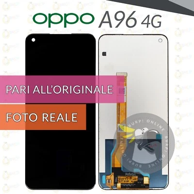 DISPLAY OPPO A96 4G CPH2333 SCHERMO LCD VETRO TOUCH SCREEN PARI A ORIGINALE