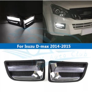 Luces antiniebla LED DRL para parachoques delantero Isuzu D-max 2014-2015 z - Imagen 1 de 10