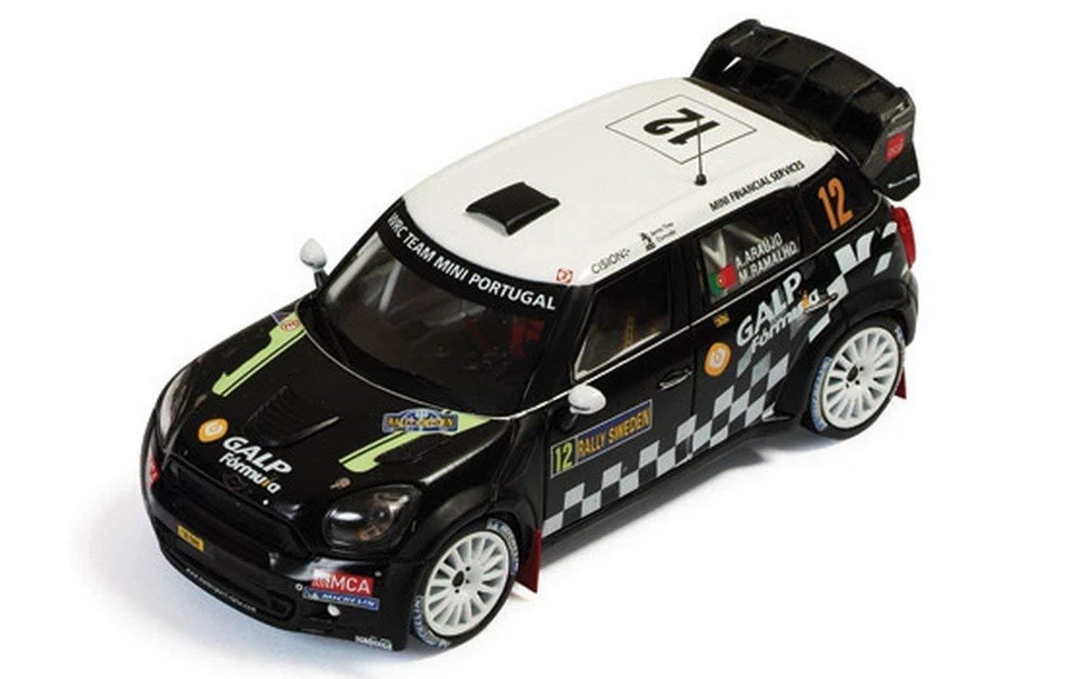 Mini John Cooper Works #12 Araujo Ramalho Rally Svezia 2012 Ixo Ram504 1/43 - Immagine 1 di 1