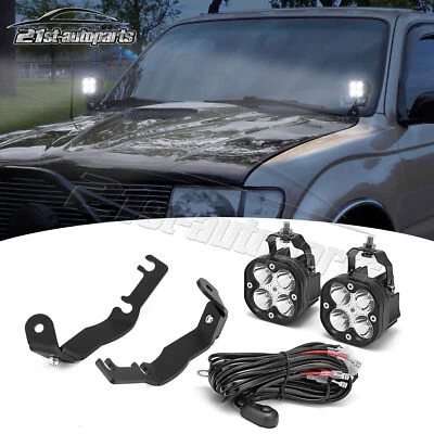 Kit de cables de montaje de soportes de vaina de luz antiniebla LED de 40 W para Toyota Tacoma 95-04 Foto 1 de 4
