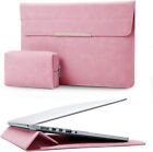 KALIDI 13.3 inch Laptop Sleeve Case Stand Faux Suede Leather for MacBook Air...