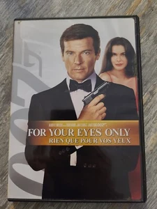 007 DVD For Your Eyes Only ZAMES BOND - Picture 1 of 2