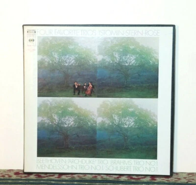 Istomin-Stern-Rose Trio: Four Favorite Trios, 3 x Vinyl Box 1969 - Classica, NM  - Image 1 of 3