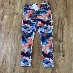 Fabletics Leggings Womens XL Athletics Colorful Camo High Waisted Gym Yoga - Picture 1 of 11
