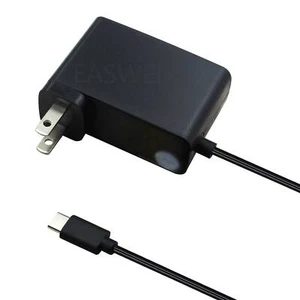For Nintendo Switch Charger US Plug Chargering Cord AC Adapter Power Supply - Picture 1 of 3