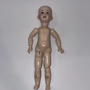 SFBJ France # 235  Paris French Bisque Doll 14” Tall Glass Eyes. Reproduction. - Picture 1 of 24