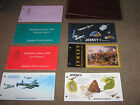 Boxset Of Unused  Jersey  Stamps In Clip Folder Space Aircraft Butterflies  Mint