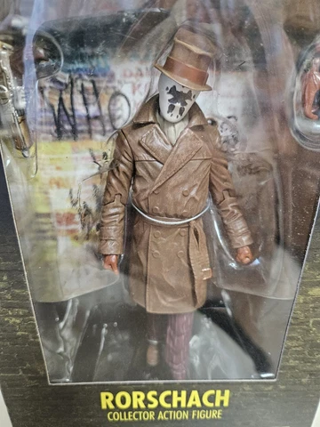 DC Direct Series 1 Watchmen Rorschach Collector Action Figure  NIB NRFB Cover