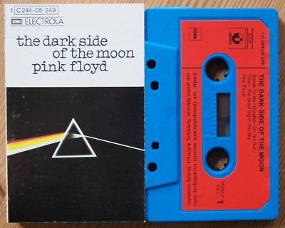 PINK FLOYD - DARK SIDE OF (EMI ELECTROLA 1C24405249) 1970s GERMANY CASSETTE TAPE - Image 1 of 4