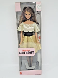 Barbie Birthday Doll 2008 Gold Skirt Limited For Mattel Indonesia Employee no 2 - Picture 1 of 10