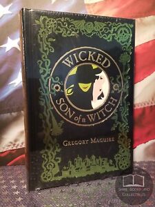 NEW SEALED Wicked & Son of a Witch Bonded Leather Ed Gregory Maguire Wizard Oz