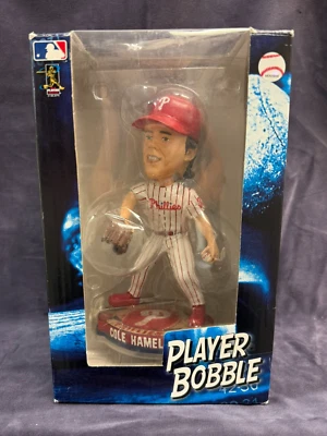 Bobblehead Cole Hamels Phillies 2012 "Legends of the Diamond" Foto 1 de 4