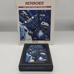 Asteroids (Atari 2600, 1981) By Atari (Cartridge & Manual) NTSC - Picture 1 of 2