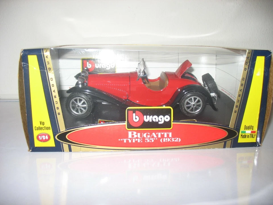 Bugatti  Type 55     ( 1932 )   Red and Black - Image 1 of 4