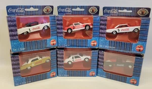Coca-Cola Set of 6 Diecast Cars by Edocar Netherlands CS 1-6 MIB 1994 - Picture 1 of 9
