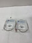 L-COM TRD855XCR-2 Network Cable Assembly,Cat 5E,Shielded,RJ45. Lot Of 2