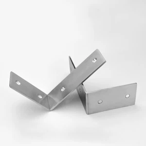 Stainless Steel Corner Braces Brackets Right Angle L Shape Load Bearing Bracket - Picture 1 of 4
