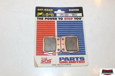 Juego de pastillas de freno delanteras Parts Unlimited 1721-0331 PARA HONDA TRX  Foto 1 de 3