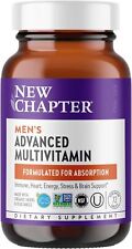 New Chapter Men's Multivitamin Advanced Formula for Stress, Brain, Immune, Heart