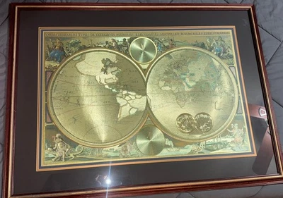 Hemisphere Map – ORBIS TERRARUM TYPUS  - Image 1 of 4