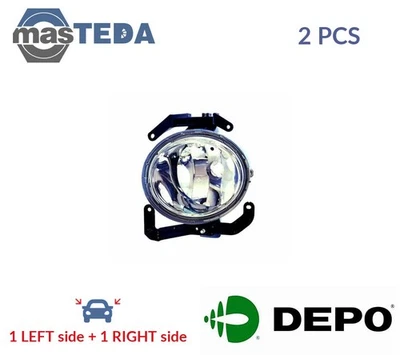 221-2023L-UE FOG LIGHT LAMP PAIR LORO 2PCS FOR HYUNDAI I10 1.1,1.2,1.1 CRDI - Image 1 of 4