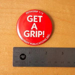 RARE Vintage Overstreet Publications Promotional Advertising 2" Button Pin - Picture 1 of 2