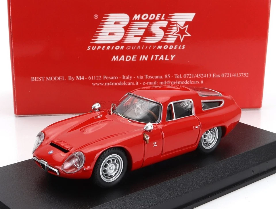 1/43 BEST-MODEL - ALFA ROMEO - GIULIA TZ COUPE PROVA 1963 9059/2 - Immagine 1 di 1