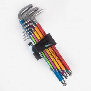 Wera 022860 SAE Multicolor Hex Stainless Steel Ball End Hex L-key Set - Bild 1 von 8